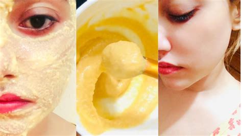 Easy Homemade Facepack Remedy For Brightening And Clear Smooth Skin Youtube