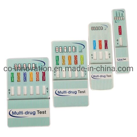 Rapid Panel Urine Drug Dips Tests For Coc Met Opi Thc China