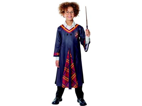 Traje Infantil Harry Potter Túnica Deluxe Acessórios T TW Rubies