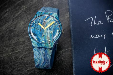 Swatch X MoMA The Starry Night By Vincent Van Gogh SUOZ335 Hodinky