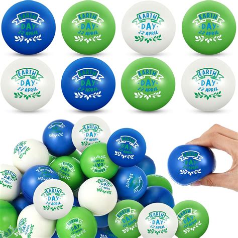 Gemscream 12 Pcs Earth Day Stress Balls Bulk Save Earth