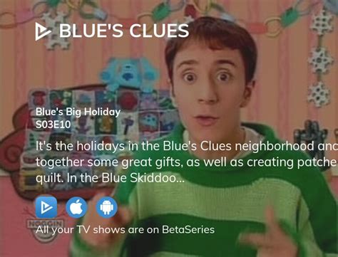 Watch Blue's Clues season 3 episode 10 streaming online | BetaSeries.com