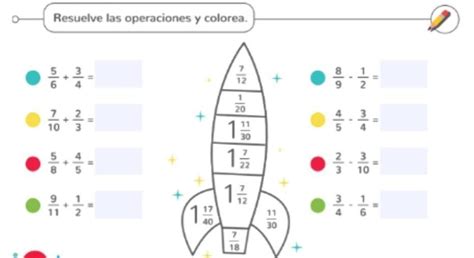 Resuelve Las Operaciones Y Colorea Brainlylat