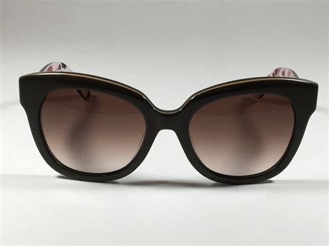 Kate Spade Amberly S 0w53 B1 Hello Sunshine Cat Eye Sunglasses Brown W