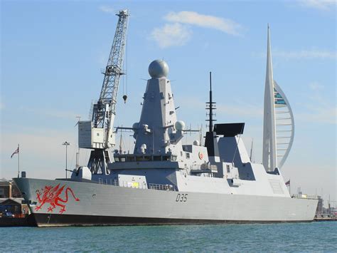 Hms Dragon D Type Destroyer Hms Dragon D Is T Flickr