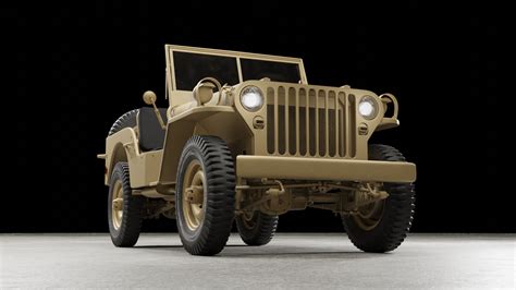 Ww2 Desert Jeep