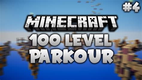 Minecraft Xbox360 100 Level Parkour Part 4 Youtube