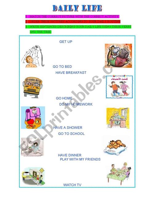 Activities Of Daily Living Worksheets – NBKomputer