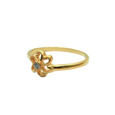 Kids Birthstone Rings In Gold