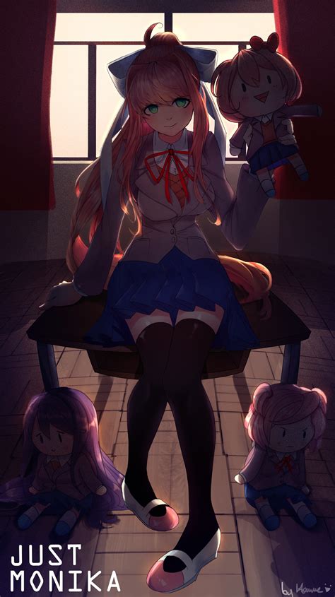 Artstation Just Monika