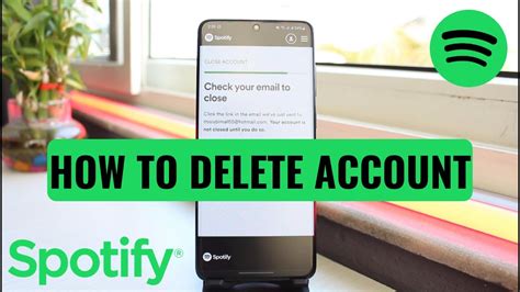 How To Delete Spotify Account 2023 YouTube