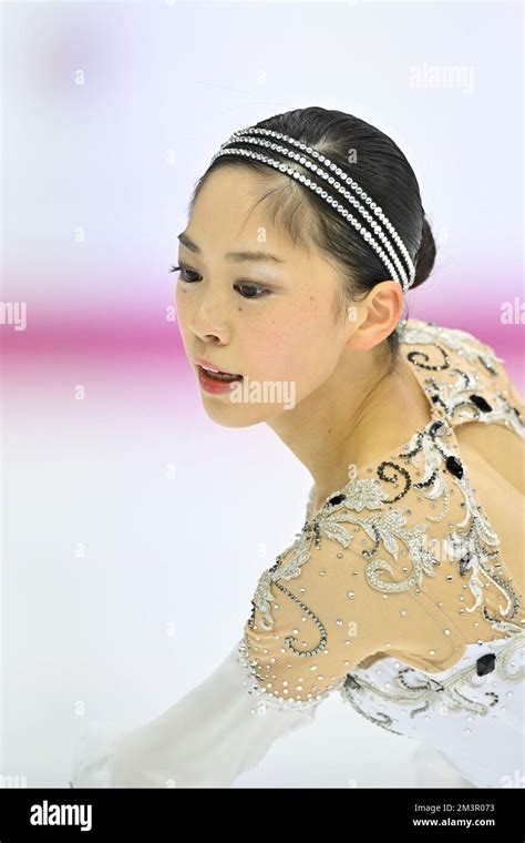 Hana YOSHIDA JPN During Junior Women Free Skating At The ISU Grand