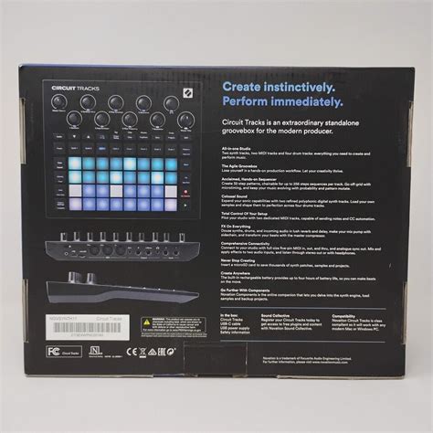 Novation Circuit Tracks Usb Midi Controller Standalone Groovebox All In