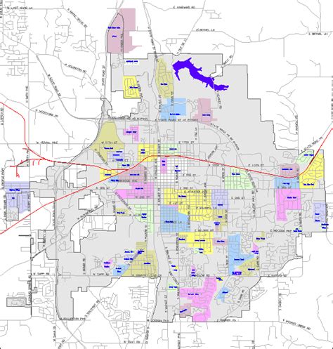 Map Of Bloomington Indiana And Surrounding Area - System Map