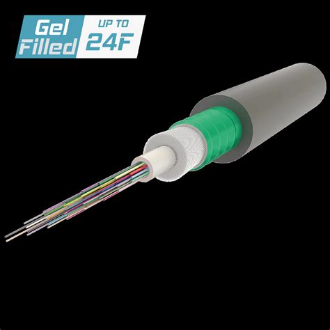 Çelik Zırhlı Merkezi Tüplü Fiber Optik Kablo Gel Filled U D1Q ZN GY