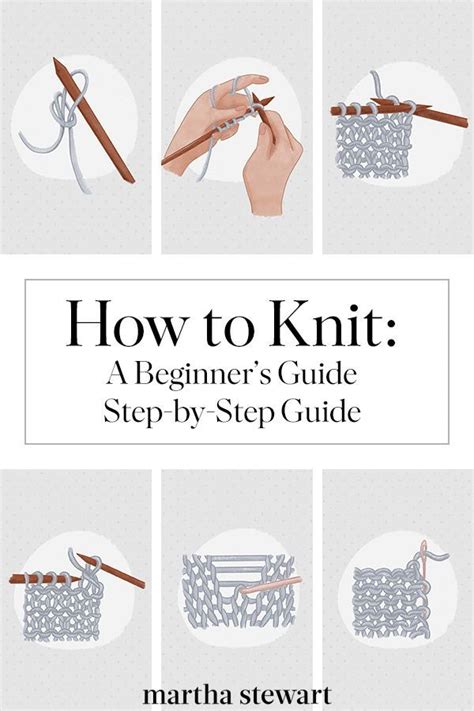 Printable Knitting Instructions For Beginners