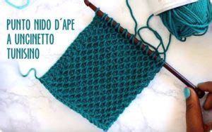 Punti Belli E Facili Alluncinetto Punto Nido Dape Honeycomb Stitch