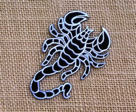 Scorpion Patches Iron On Scorpio Patch For Jackets Backpacks Etsy