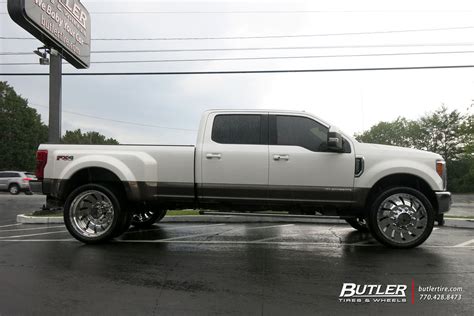 Ford F350 Dually With 26in American Force Concept Wheels And Lexani