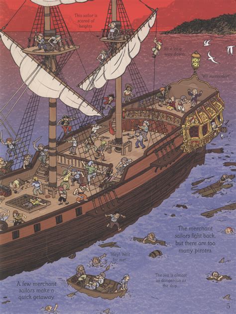 See Inside Pirate Ships By Daynes Katie 9780746070048 Brownsbfs