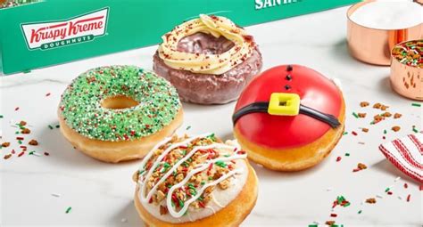 Krispy Kreme Releases New Sugar Cookie And Red Velvet Cake Donuts And