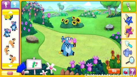 Dora The Explorer Dora Great Big World Part 2 Isas Garden Game Full Hd