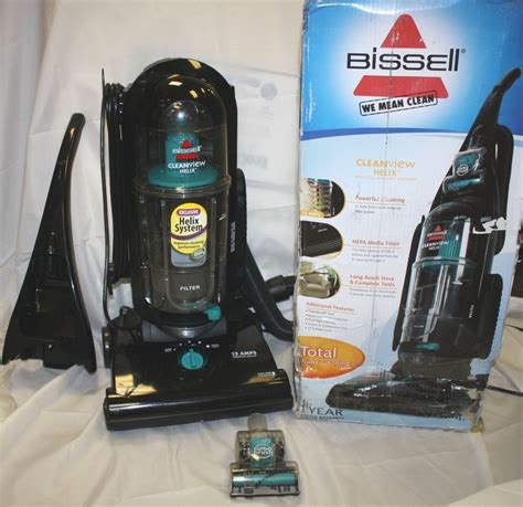 Bissell Cleanview Helix Upright Bagless Vacuum Cleaner 82H1 w HEPA on ...