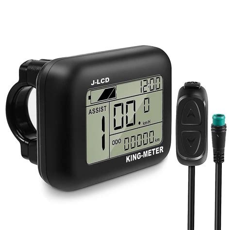 King Meter J Lcd Display Electric Bike Instrument Monitor E Bike