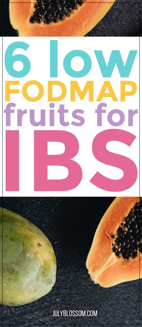 6 Low FODMAP Fruits for IBS - ♡ July Blossom