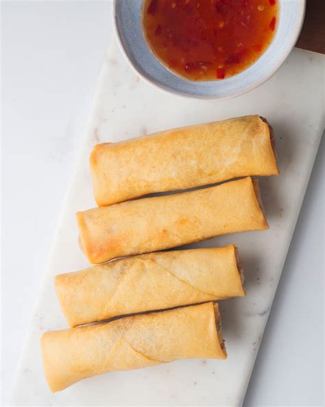 Spring Roll Recipe Crispy Vegetable Spring Roll