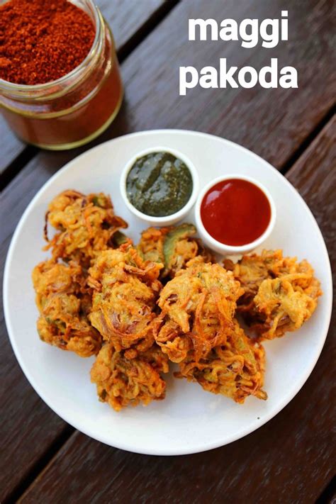 Maggi Pakoda Recipe Maggi Ke Pakode Maggi Pakora Recipe