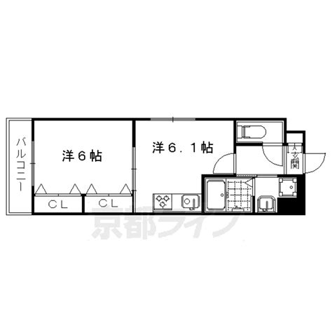 山陰本線 円町駅 地上5階建て 築8年 京都府京都市右京区花園春日町 69万円／1dk 洋6 Dk61／3142㎡｜賃貸物件