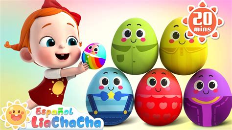 Humpty Dumpty Huevos Sorpresa De Colores Liachacha En Español Canciones Infantiles Youtube