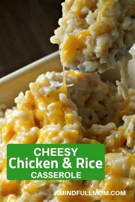 Creamy And Cheesy Chicken And Rice The Ultimate Comfort Food Recipe Wholesome Brown  Creamy