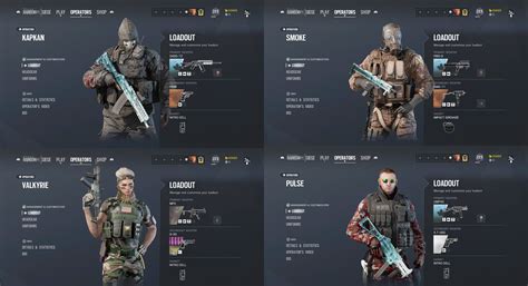 My Favorite Loadouts : r/R6SiegeFashionAdvice