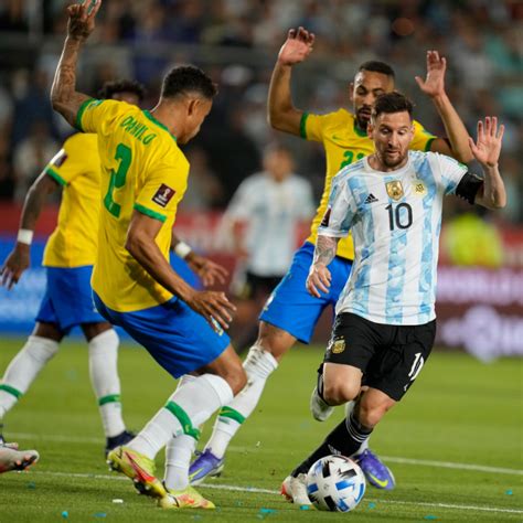 Brazil Argentina Clash Messis Discontent Evident In Tense Encounter