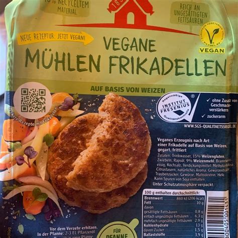 Mühlenhof Vegane Mühlen Frikadellen Review abillion