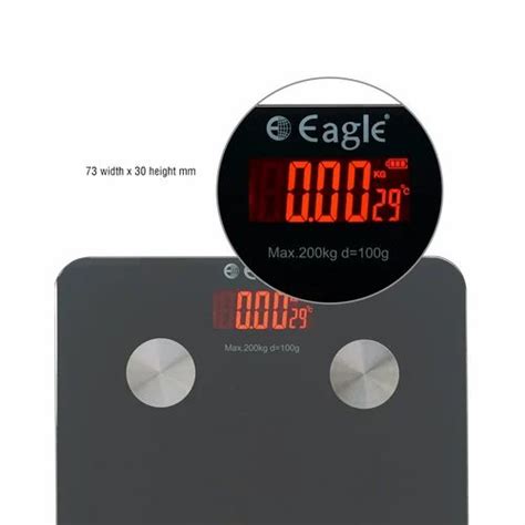 EBS7007E Eagle Smart Weighing Scale For Personal Use 200 Kg At Rs