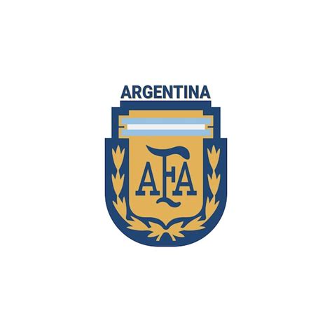 Argentina Football Logo Vector