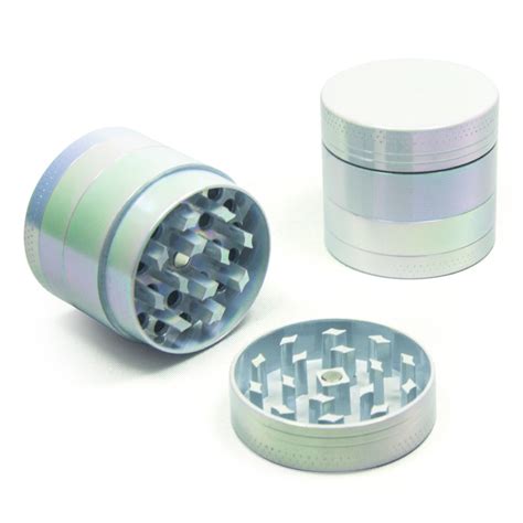 50mm 4 Layer Zinc Alloy Herb Grinder Weed Grinders Online Headshop Lookah