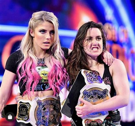 WWE Women's Tag Team Champions Alexa Bliss and Nikki Cross 🏆🏆