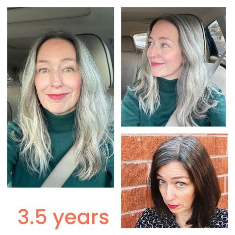 How To Go Gray From Colored Hair Everything You Need To Know