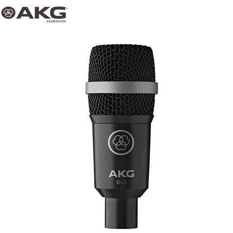 Original Akg D40 Instrumento Din Mico Microfone Profissional Tambor