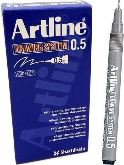 Artline Ek235 Drawing System Pen Black Uk Stationery