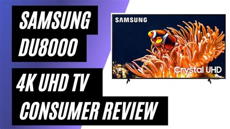 Samsung K Crystal Uhd Du Series Hdr Smart Tv In Depth Review