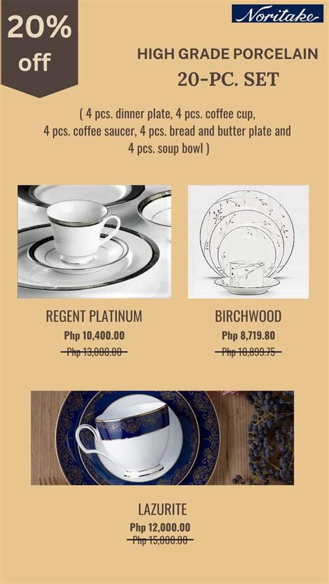 Manila Shopper: Noritake Online Clearance SALE
