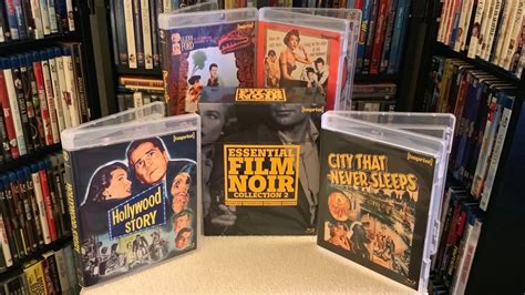 Essential Film Noir Collection 2 BLU RAY REVIEW Unboxing Menu