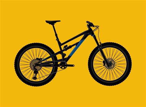 mountain bike illustration 3411083 Vector Art at Vecteezy