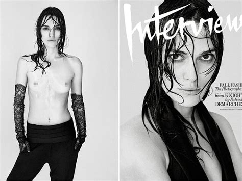 Keira Knightley Luce Topless En Contra Del Photoshop Norte De Ciudad