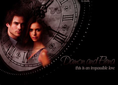 Delena Damon Elena Fan Art Fanpop